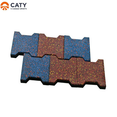Hondenboten verweven Rubber Pavers Tile Weerbestendige Voor Outdoor Racecourse Paard Stable Mat