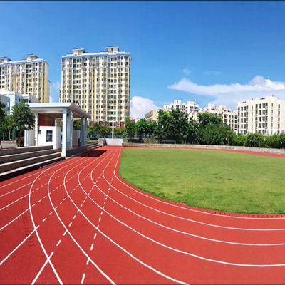 IAAF gecertificeerde 13 mm hardloopbaan voor schoolstadion sportvloeren