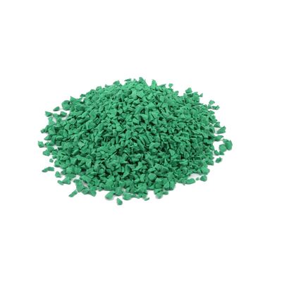 Groene EPDM-partikel-ethyleen-propyleen-diëne-monomeergomgranules voor sportvloeren
