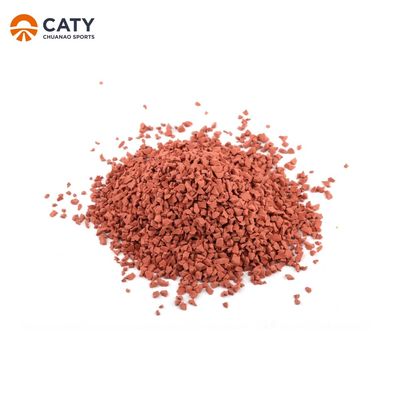 Running Track 1mm-3mm EPDM Rubber Granules Impact Absorberende Rubber Particles