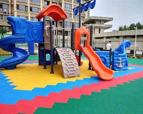 HME Gemodificeerd TPE Indoor Outdoor Sports Rubber Floor Elastisch Interlocking PPE TPE