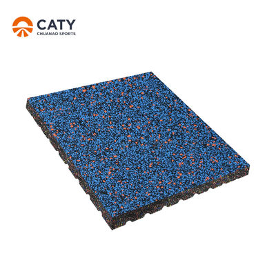 Hoogdichtheid zware functie fitness rubber vloer comfortabele rubber mat voor gymzaal