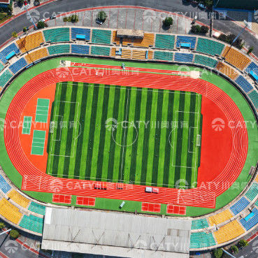 All-Weather Athletic Running Track door gerecycled EPDM SBR Granules Materials met Iaaf TUV Certificate voor sportvelden
