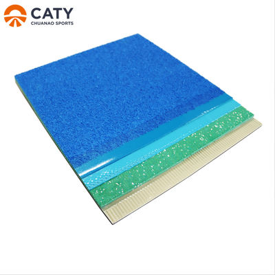 Indoor & Outdoor Basketball Court Rubber Floor PP Plastic Floor voor Handbal Pickleball Futsal Court in Sportclubs Sportcentrum Indoor Sports Facilities Athletic Training