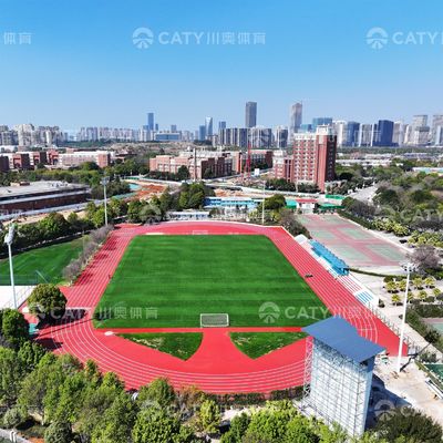 Standaard EPDM-rubbergranulaten voor 400 m atletiekloopbaan met waterdichte baaninstallatie