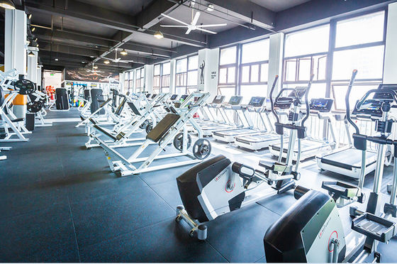 Anti-Vibration SBR EPDM Gymvloer Indoor geluidsdichte rubberen mat