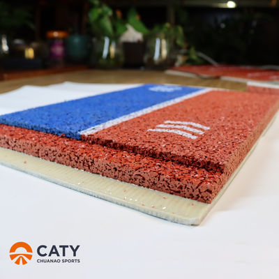 Duurzaam landschap EPDM Rubber Granules Schock Absorptie Elastische EPDM Rubber Running Track