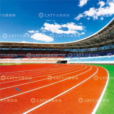 Groothandel Prefabricated Track Quick-install EPDM Rubber Roll Track Glue-down Running Track