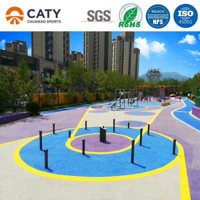 Eco Friendly Rubber Playground Floor Kleur Epdm Rubber Crumb