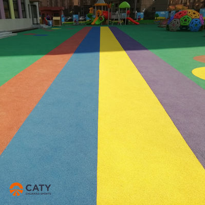 Premium EPDM rubber hardlopen materiaal schok-absorberend weerbestand