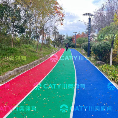 Outdoor Anti-UV jogging track materiaal EPDM Granule & PU Binder voor schoolcollege speeltuin