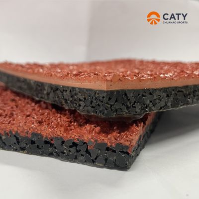 Gepersonaliseerde afmetingen Recycled SBR granules met schokabsorptie voor sportrubbervloeren en hardloopbanen