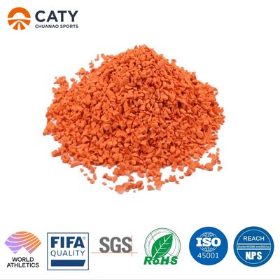 EPDM rubber granules leverancier, UV-bestand, milieuvriendelijk sportvloermateriaal
