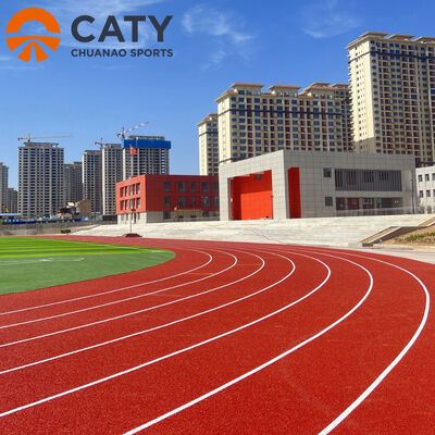 Factory Supply Semi-Prefabricated Running Track for School and Stadium, Cost-Effective and Durable in Long-Term Use