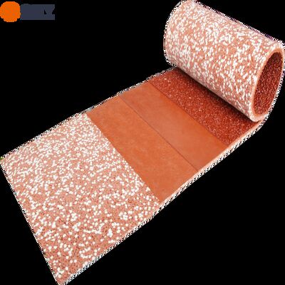 In de fabriek uitgeharde semi-geprefabriceerde hardloopbaan, IAAF-gecertificeerde rol voor snelle professionele installatie