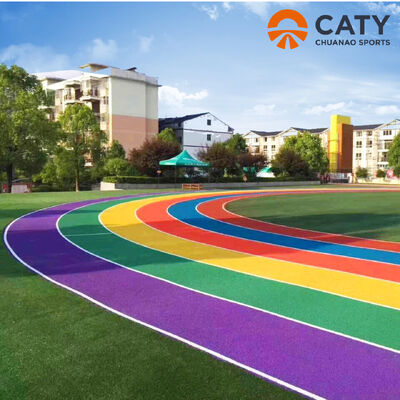 Anti UV Atletische Hardloopbaan Speeltuin Materialen EPDM Rubber Granulaat