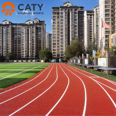 Schokabsorberende en hoogwaardige betaalbare Sandwich Running Track voor scholen en sportfaciliteiten