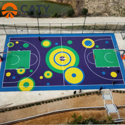 Milieuvriendelijke Rubberen Speelvloer Ontworpen om Veiligheid te Verbeteren en Blessures te Verminderen in Speelplaatsen op Scholen en in Gemeenschappen