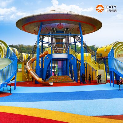 Topkwaliteit EPDM SBR Rubber Granules Rubberized Track Surface voor buiten speelruimte speeltuin veiligheid vloer