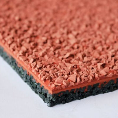 WA-gecertificeerde uitzending Sandwich Athletic Running Track EPDM SBR Rubber Athletic Track Installatie