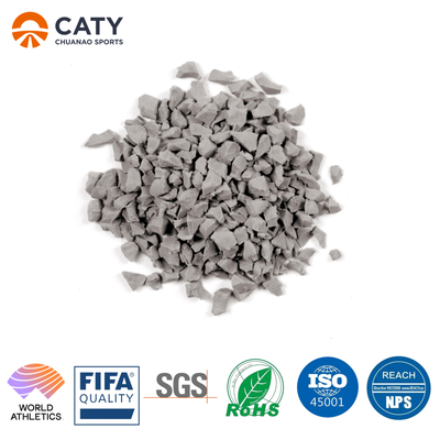 Kosten-efficiënte en elastische EPDM-rubbergranules voor de bouw van sportbanen en speelplaatsen