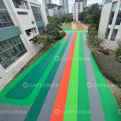 1-3mm UV-bestendige EPDM rubbervloeren voor kinderen Speelruimte Hotel Speelplaats Kindertuinen