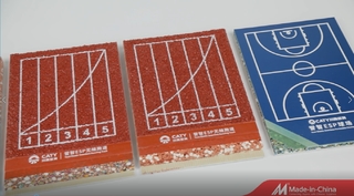 Semi-geprefabriceerde atletiekbanen en banen - Sandwichsysteem-WA GECERTIFICEERD